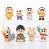 Cute Pvc Mini Shin Doll Cartoon Boy Perfect For Desk And Car Decoration
