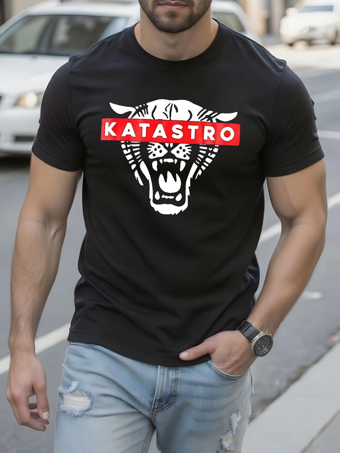 Katastro Quick-Dry Workout Tshirt - Athletic Gym Shirt wi... L