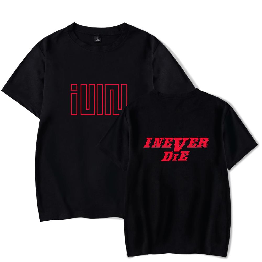 2023 Kpop Gidle New Album I Never Die Tshirt Cotton Tee Tops Short Sleeve For Unisex And Women Casual Streetwear