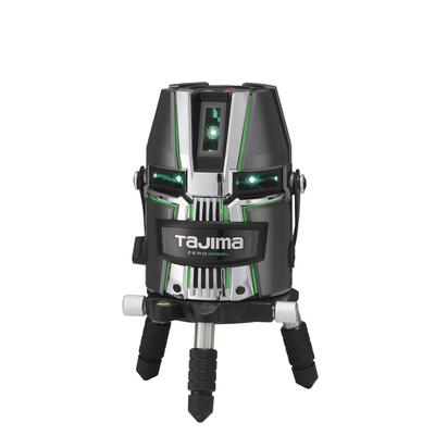 Tajima Marcatore Laser ZEROGREEN 4 linee verticali orizzontali tutte linee verdi nitide e luminose Principale treppiede ioni di litio ricaricabile Adattatore Scatola batteria AA