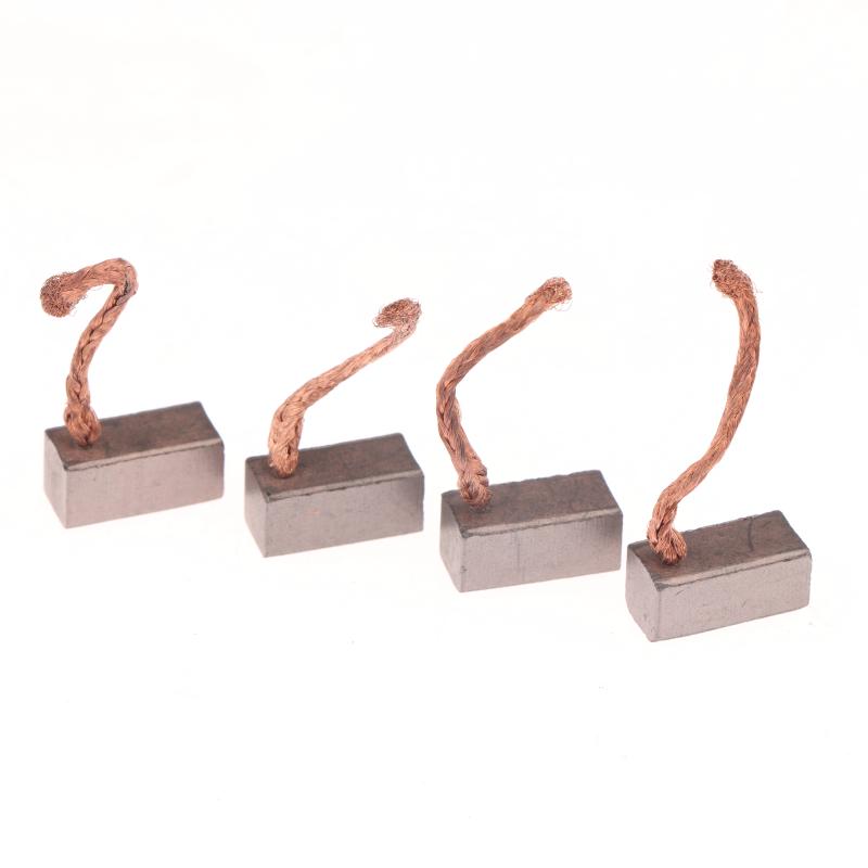 

4PCS 6x6x12mm Electric Motor Carbon Brush Power Tool Blower Fan Graphite Brushes DIY Accessories