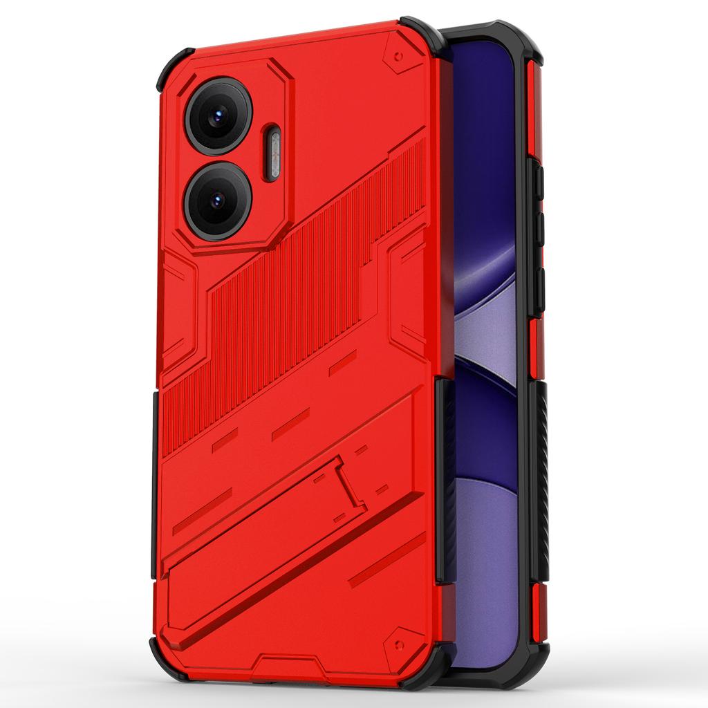 For Xiaomi Poco F7 5G/Redmi Turbo 4 Pro 5G Case PC+TPU Shockproof Phone Cover with Kickstand