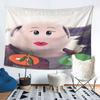 Wall Tapestry Funny Phone Tapestry Network Hot Meme Pig Face People Call Printing Print Tapestry Hanging Cloth for