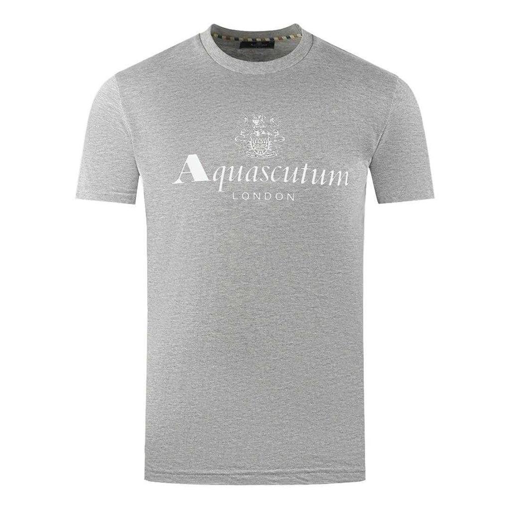 Aquascutum Mens London Aldis Logo T-Shirt