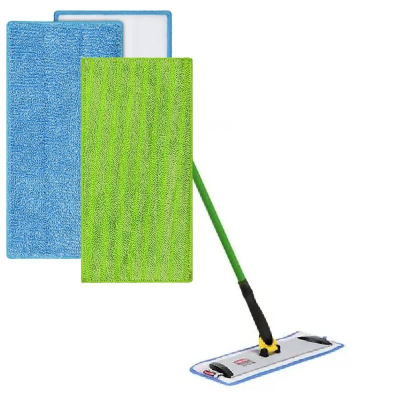 Washable Absorbing Microfiber Pad Compatible With Flash Power Mop Cleaning Floor