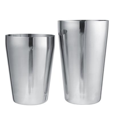Ensemble shaker à vin et cocktail en acier inoxydable, récipient pour mélanger et boire, ustensiles de bar (600/450 ml)