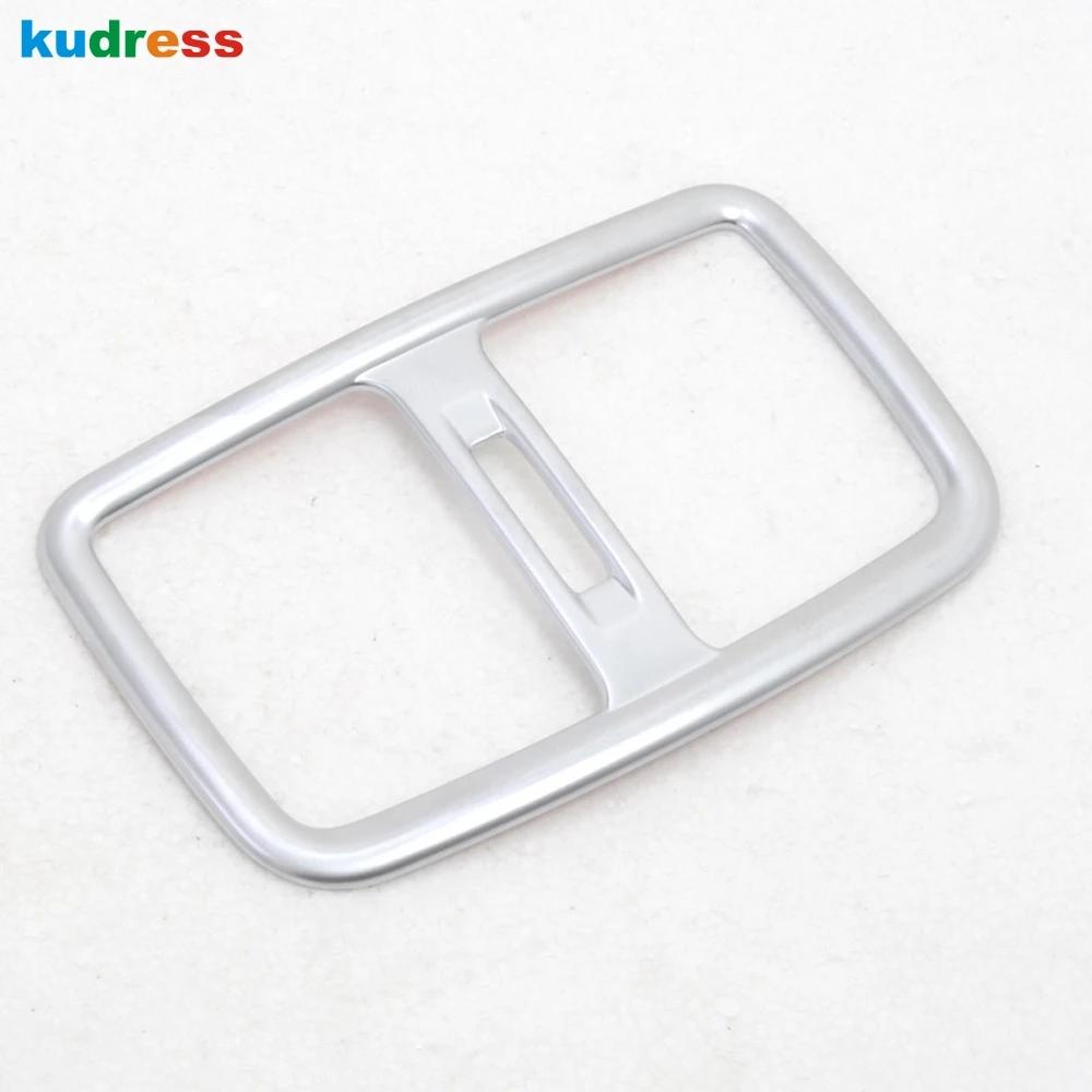 For Hyundai Tucson 2015-  Carbon Fiber Car Armrest Box Rear Air Condition Vent Outlet Cover Trim Interior Accessories ABS Matte