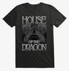 House Of The Dragon Iron Throne Dragon Graphic Vintage Fan Cotton Short Sleeve Tshirt
