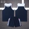 Basketball jersey set Customized children's adult jersey Male student training jersey Village BA sportswear group buying jersey team
