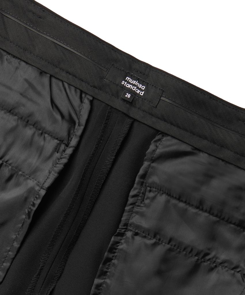 Musinsa Standard Woman Women'S Fluid Wide Slacks [Black]