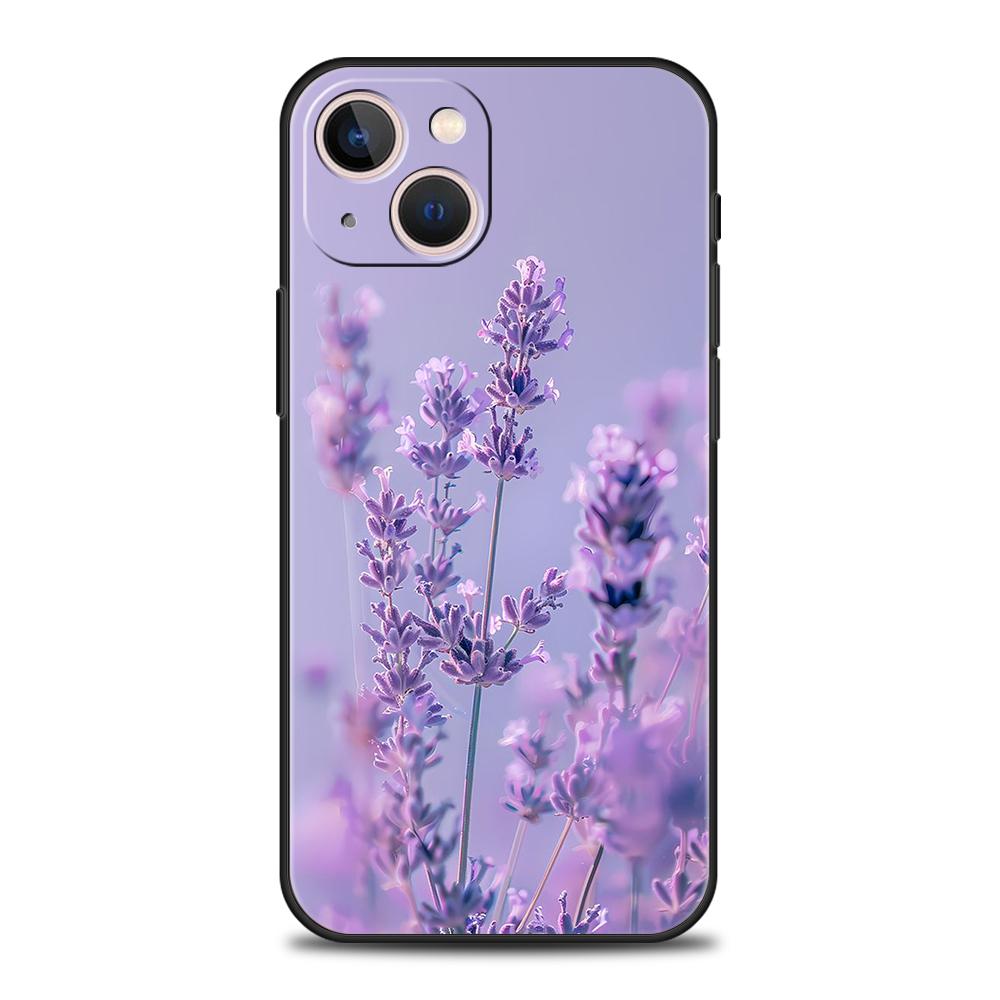 Flower Phone Case for iPhone 16 15 14 13 12 Pro Max 11 Pro Max 7 8 Plus XS XR Shockproof Silicone Soft Shell Fundas Capas Bags