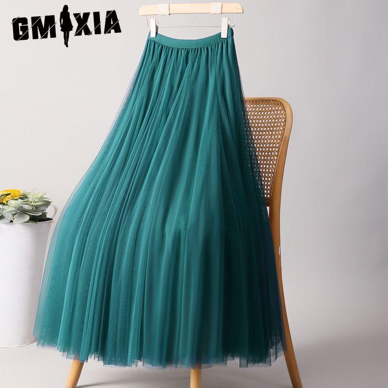 GMXIA 28 Colors Women's Fashion Casual Summer Spring Skirt