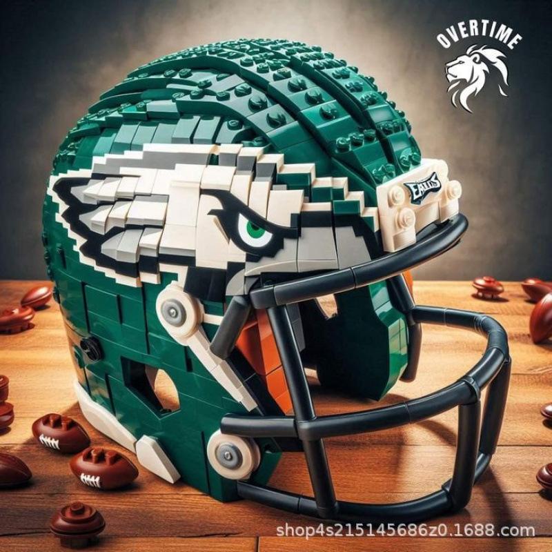 Super Bowl Football Toy Assembly Gift Puzzle Series Major League Baseball Team Creative Sports