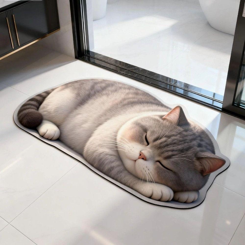 Super Absorbent Diatom Absorbent Doormat Washable Bedroom Carpet  Household Daily Decoration