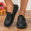 Fashion Designer Flat Shoes Slip-On Fashion Women's Shoes Casual Shoes Breathable Women's Sandals Leather Summer