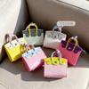 New Mini Candy Color Platinum Bag Pair Touch Blind Box Same Lipstick Bag Earphone Bag Creative Bag Pendant Key