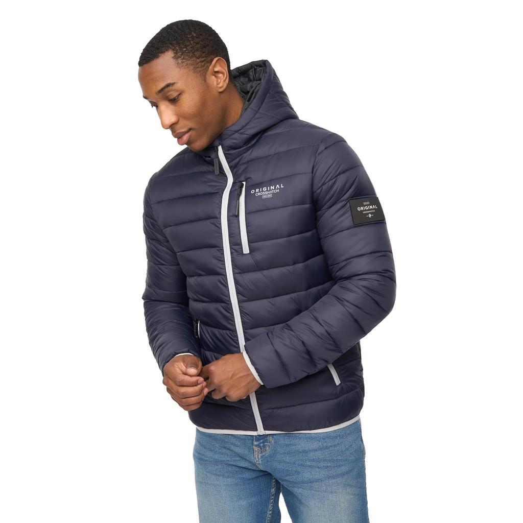Crosshatch Mens Phelpmans Puffer Jacket