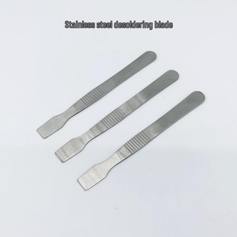 Stainless Steel Prying Tool & Scraper for Disassembly and Repair. Polished Version серебряный