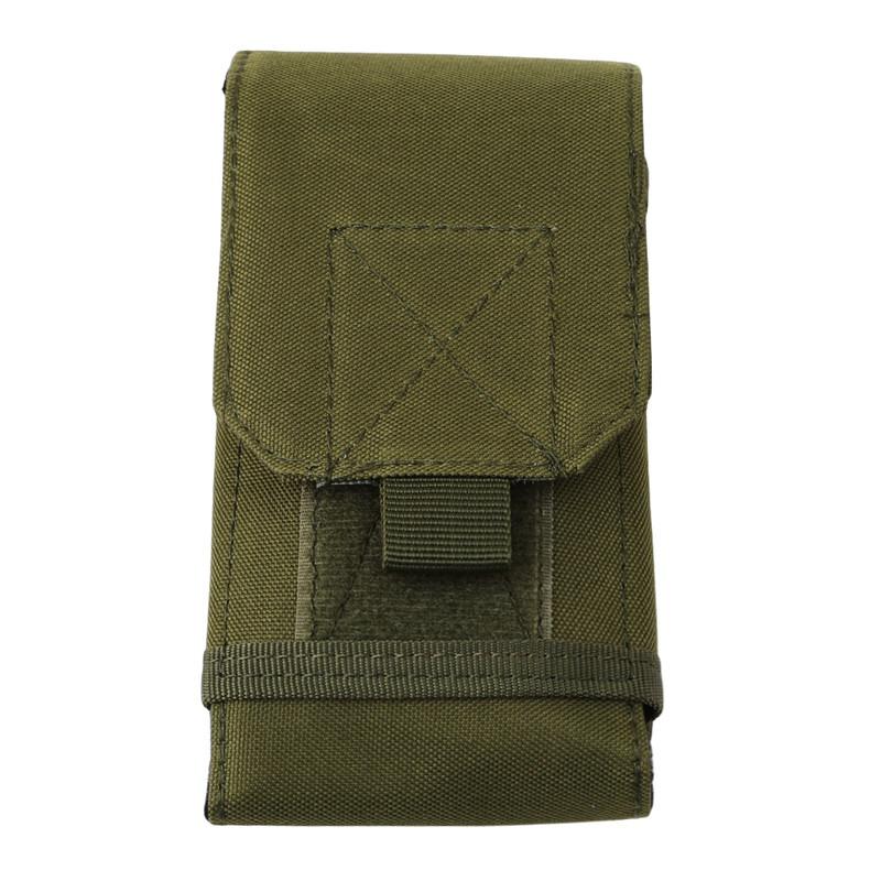 Outdoor Camping Hiking Tactical Bag Army Camo Camouflage Bag Hook Loop Belt Mobile Case Waist Back Pack Jogging Running Bag