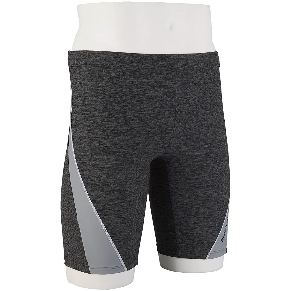 Mizuno Half Spats 3D Size Black Heather Size S Men's (21cm Inseam, Cups) N2JB0616, 90 Gray,