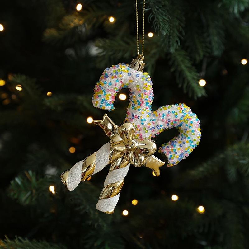 Horse Hanging Pendent For Christmas Tree Decorations Cartoon Animal Bear Ornaments Xmas Keychain Navidad New Year Decor