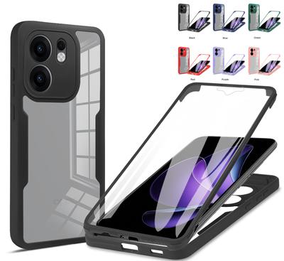 Pro OPPO Reno 13F Pouzdro 360 Plná Ochrana Kryt na Telefon Pro Reno 13F 13 F Reno13F Průhledná Obrazovka se Silikonovým Nárazníkem Funda