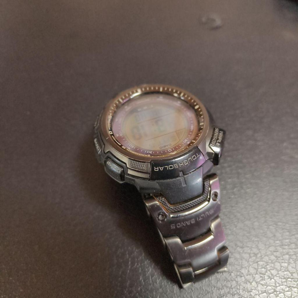 Used CASIO PROTREK Titanium Men's Watch