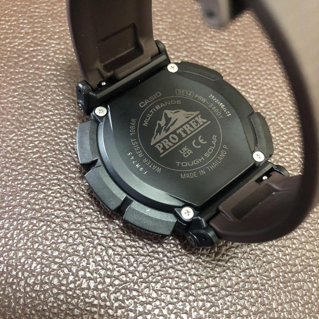 Used CASIO PRO TREK PRW-3400Y 5JF