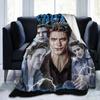 Edward Cullen Bootleg Vintage Twilight  Blanket Fleece Winter   Multifunction Super Warm Throw Blanket for Bedding Car Rug Piece