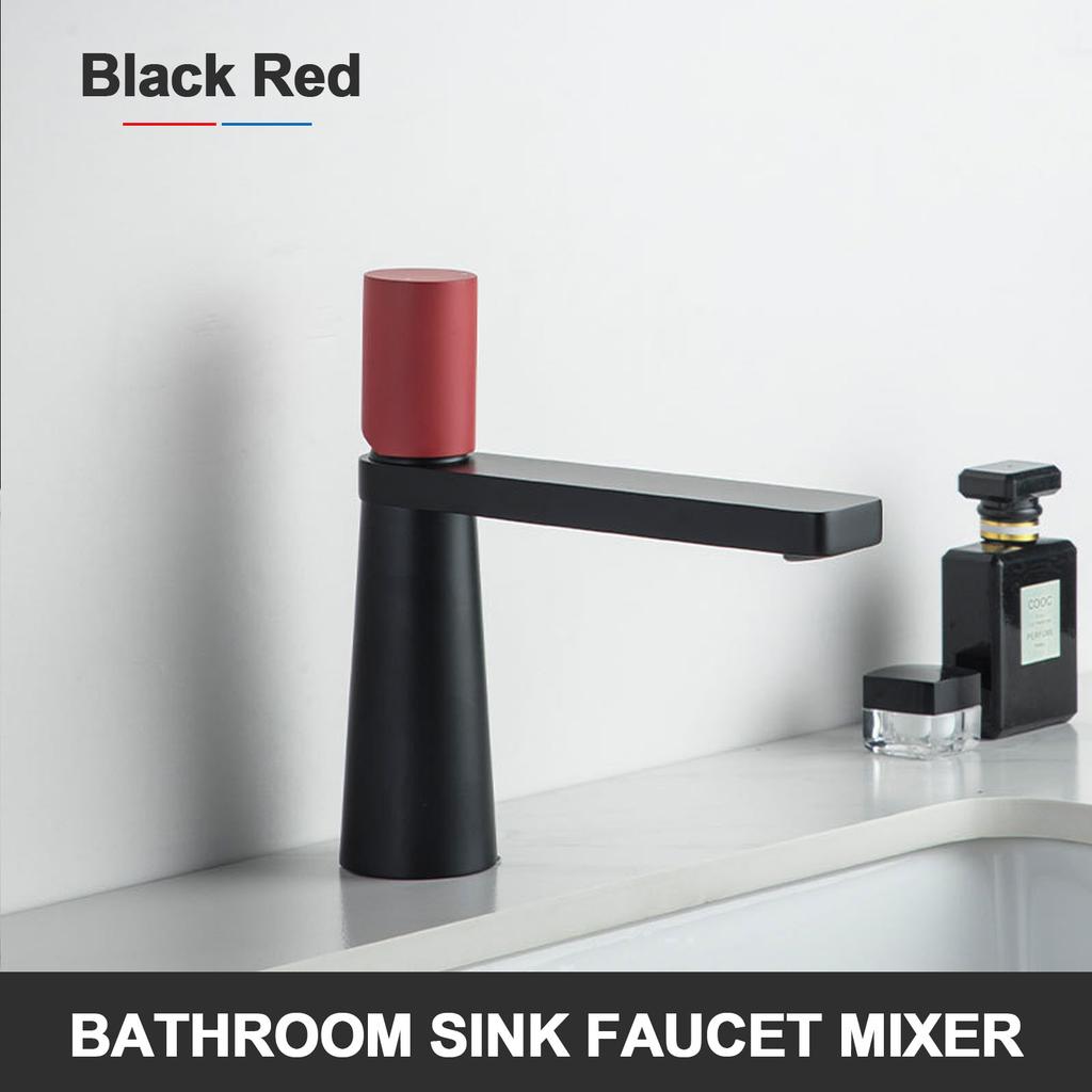 Bathroom Sink Faucet Single Hole Tall High Lavatory Vanity Basin Mixer Tap Commercial Modern Commercial Vessel Sink