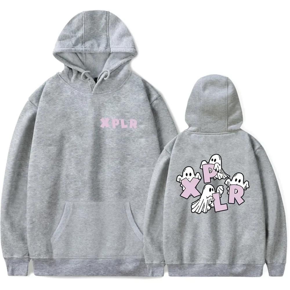 XPLR Sam and Colby Ghost Merch Hoodies Unisex Hoodies Casual Clothing Men's and Women's Hoodies