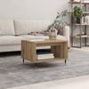 Artisan Oak Coffee Table 60 X 50 X 40 Cm Wood Based Material