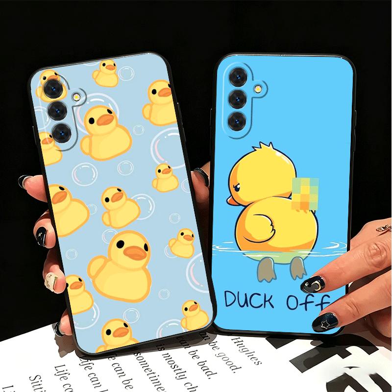 Funny Cute Cartoon Duck Soft Phone Case for Samsung A17 A37 A57 A16 A26 A36 A56 A15 A25 A35 A55 A14 A24 A34 A54 A13 A23 A33 A53