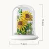 Stylish Colorful Bouquet Building Blocks Set Simple Assembled Toy Craft Decor For Boys Girls Kids