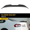Automotive Real Dry Carbon Technology 3*3 Carbon Fiber Rear Trunk Spoiler Boot Wing For BMW G42 G87 2022-IN MP Style