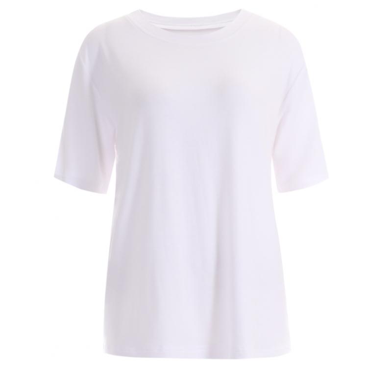 Shop   Women Basic Solid ShorT Sleeve T shirT Black Dai Wsh 1416