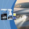 Headlight Care Spray Car Headlight Maintenance Liquid Lamp Surface Oxidation Cleaning Universal Care Liquid 355ML