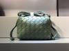 New Mini Small Square Bag Sheepskin Handmade Weaving Crossbody Phone Bag Camera Bag Single Shoulder Women's Bag