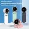 2025 New 3600mAh Hanging Neck Outdoor 180 Degree Folding Desktop Mini Fan Hand-held Folding High-speed Powerful Turbo Fan