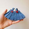 Fashion Style Jeans Pants Chic Toys Accessories Mini Jeans Skirt  For 10cm Cotton Stuffed Dolls