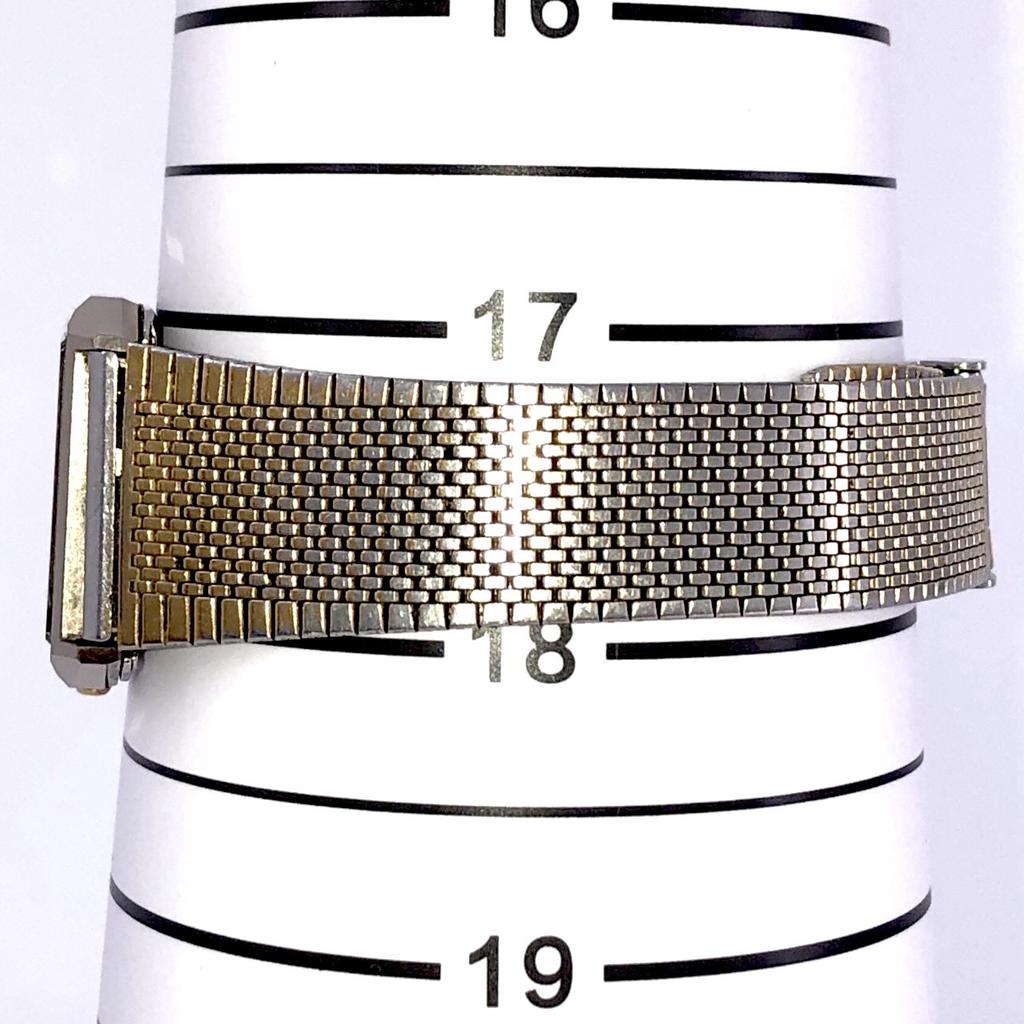 Working Good RADO DIASTAR 121.9521.3 Quartz QZ Battery Powered J0280492 Gold Dial SCRATCH PROOF Men's Watch WATER SEALED 2-Hand New Battery