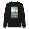 Ashmolean Museum Unisex Adult Hiroshige Landscape Sweatshirt