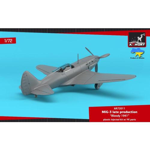 Armory 1/72 MiG-3 Late Model 1941 Plastic Model AMR72011