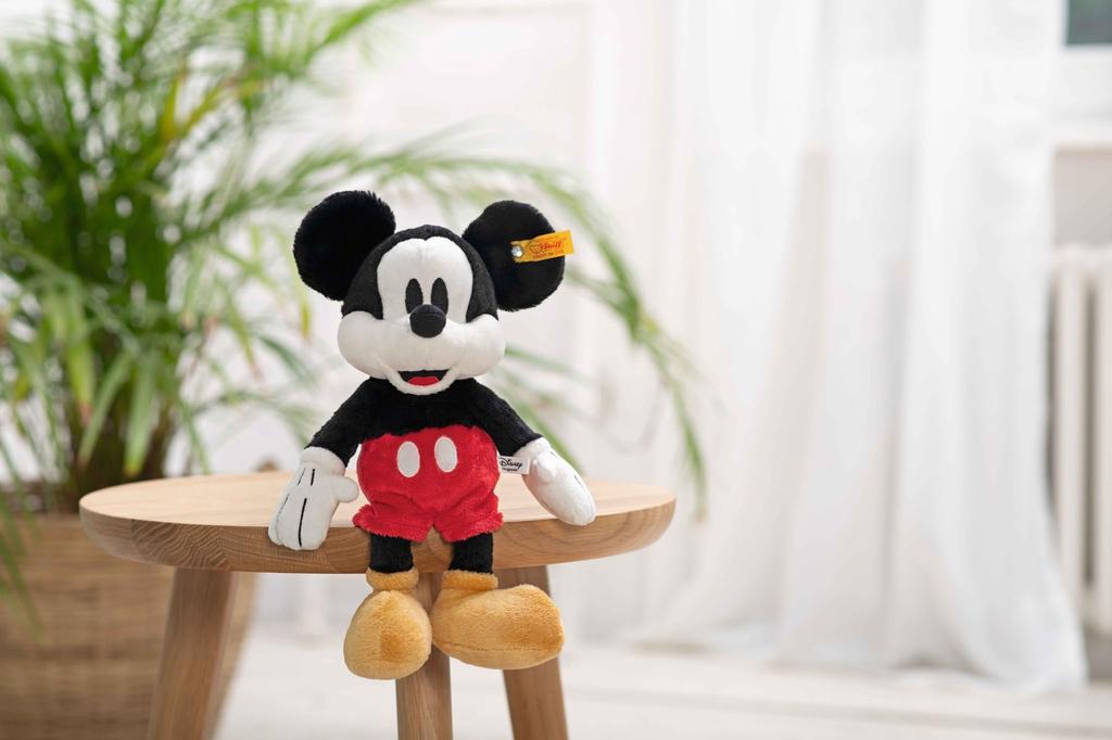 Steiff Disney Teddy Bear Plush Soft Cuddly Friends Mickey Mouse Toy, [Item]