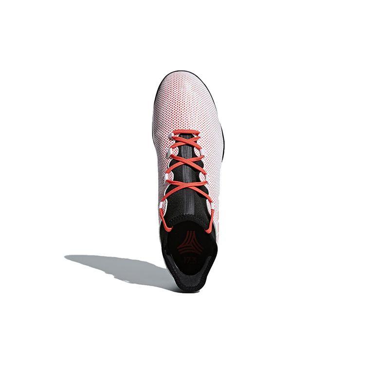 adidas X Tango 17.3 Round Toe Lace-Up TF (Rubber Studs) Hard Ground Artificial Turf Durable Soccer Shoes Men Soccer Shoes White Pink Black CP9136
