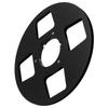 1Celsius4 10.5 Inch Empty Tape Reel 4 Hole Aluminum Alloy Opening Reel Sound Takeup Reel for Reel to Reel Tape Player