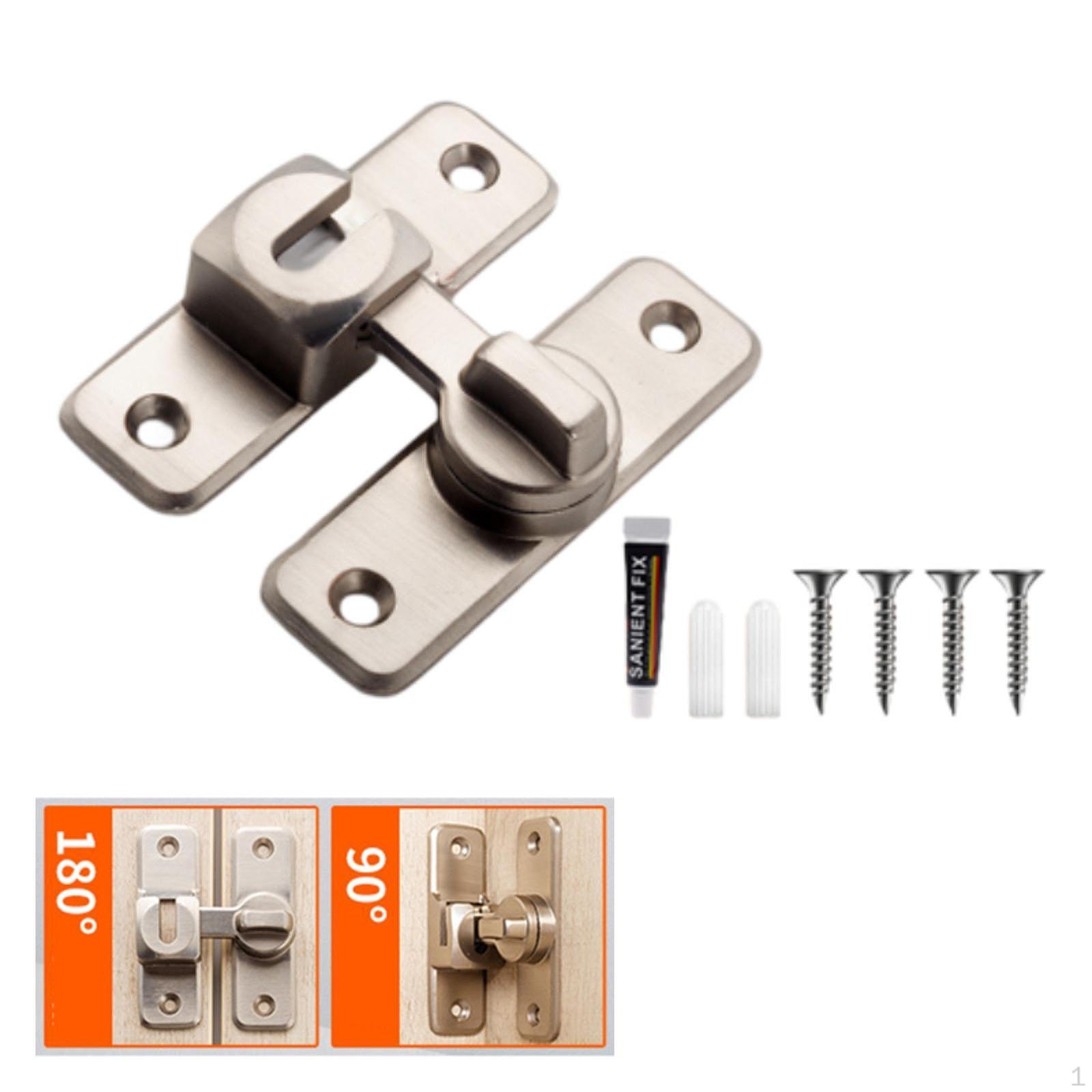 

Замок для двери амбара защелка комната универсальная с винтами фурнитура шкаф для офиса гараж серебряный