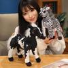 Simulation Horse Series Plush Toy Lifelike Zebra Ferghana Horse Plush Toys for Birthday Ornament