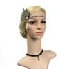 Elastic Elegant Diamond Headdress Pearl Headband Dress Accessories Gatsby Flapper Bridal Headpiece