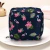 Corduroy Menstrual Pad Storage Bag - Portable Period Bag for Girls and Students